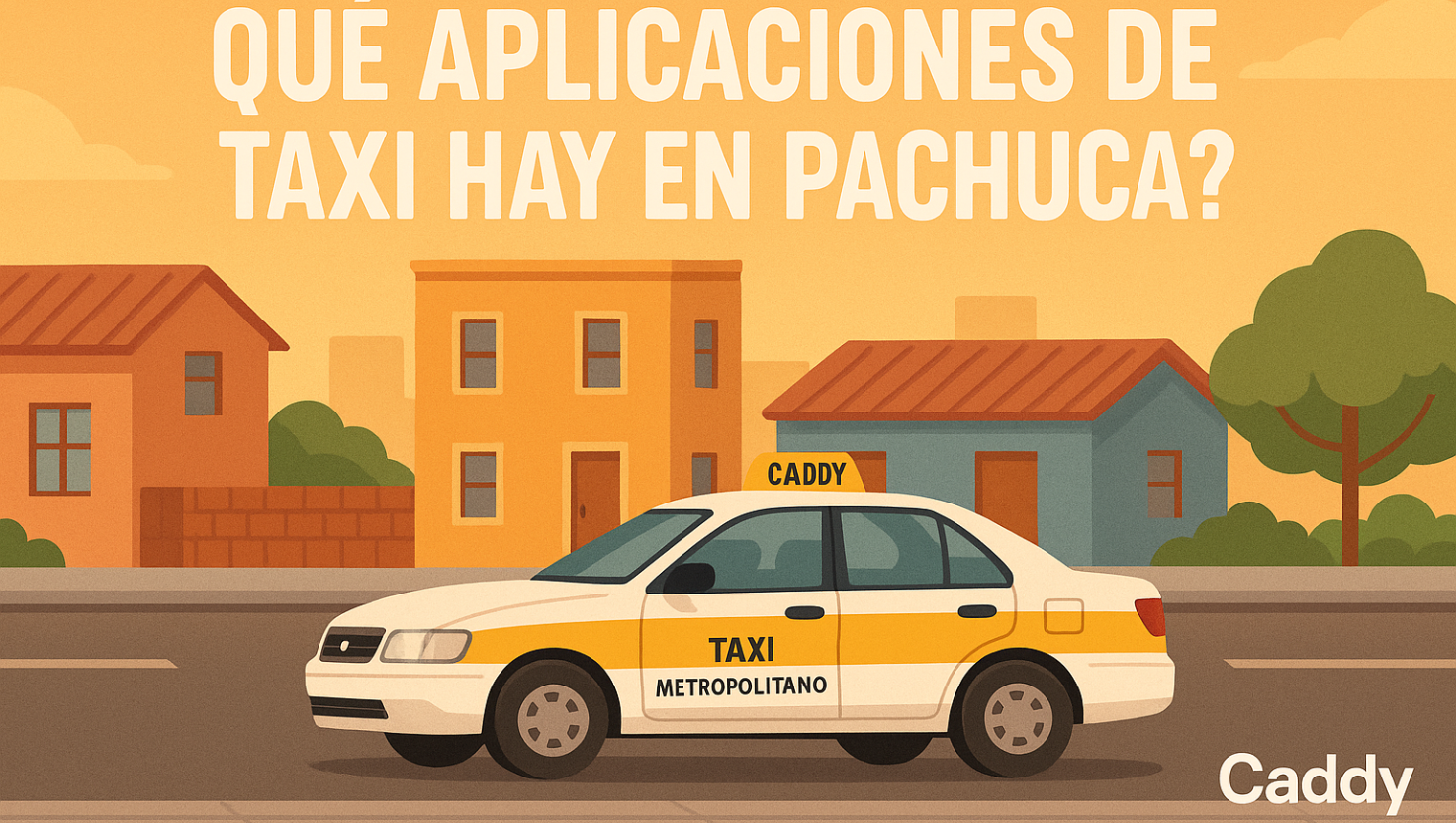 ¿Qué aplicaciones de taxi hay en Pachuca?